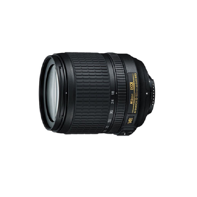尼康（Nikon）防抖鏡頭（ AF-S DX VR 18-105mm f/3.5-5.6G ED） 黑色